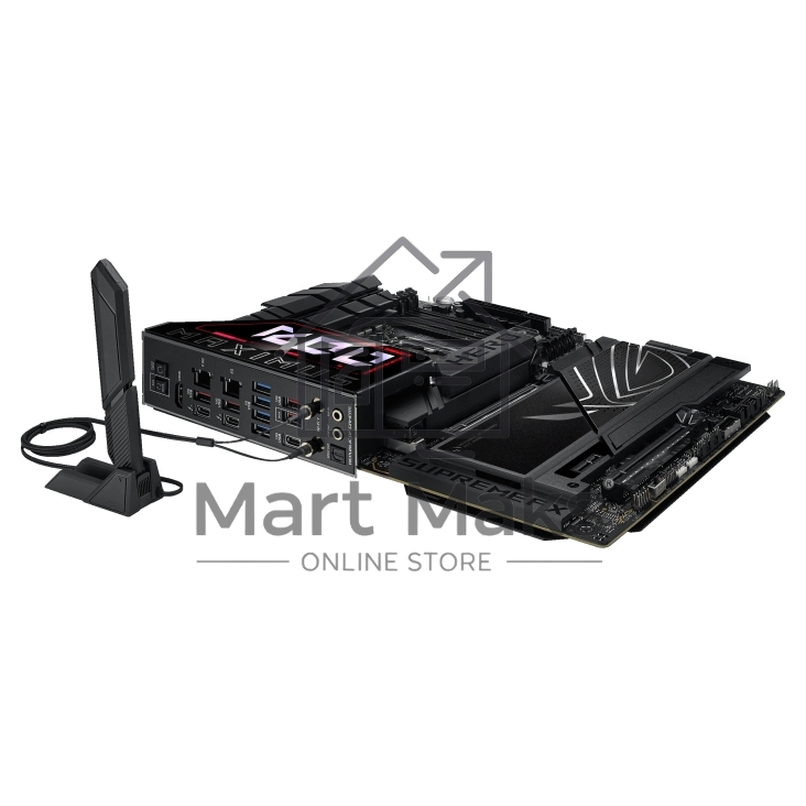 Материнская плата ASUS ROG MAXIMUS Z890 HERO, LGA 1851, Intel Z890, 4xDDR5, 4xSATA, 6xM.2, 1xPCIe 5.0 x16, 1xPCIe 4.0 x4, 1xPCIe x1, 1xHDMI, 2xUSB-C (видеовыход), 4xUSB-A 3.2 Gen 1, 4xUSB-A 3.2 Gen 2, 1xUSB-C 3.2 Gen 2, 2xUSB-C Thunderbolt 4, 2x 5Gb LAN, 