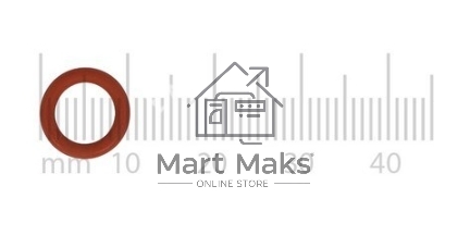 Уплотнитель сопла капучинатора 0R 0106 красный силикон