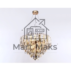 Светильник Ambrella light TR5258/11 SGD/CL золото/прозрачный E27*11 max 40W D600*400