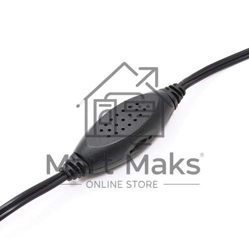 Колонки Gembird SPK-203, черный МДФ,2х3 Вт, регулятор громкости, USB