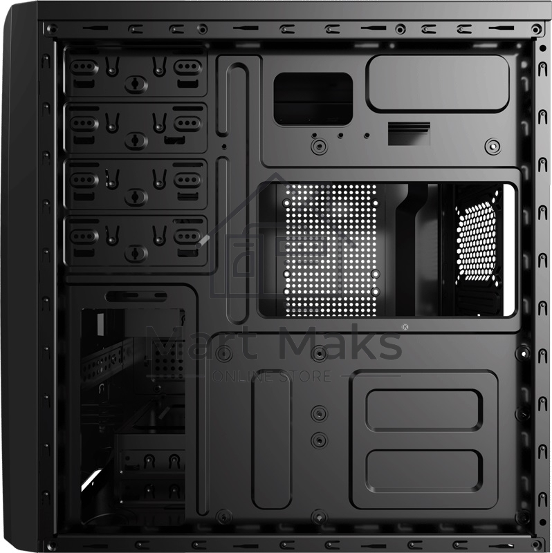 Компьютерный корпус Aerocool / Formula CS-1101 черный без БП ATX 2x120mm 1x140mm 2xUSB2.0 1xUSB3.0 audio