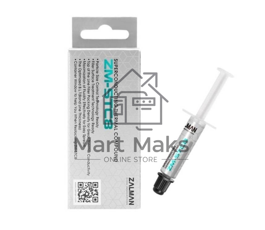 Термопаста ZALMAN ZM-STC8 (1.5g, шприц) RTL