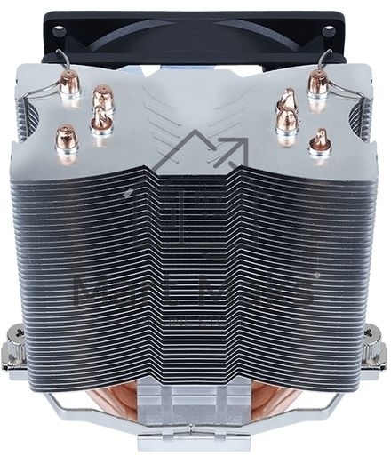 Кулер для процессора AeroCool / Formula Verkho 4 Lite серебристый, 90 мм, алюминий/медь, 2000 об/мин, 27 дБ, 4 pin, 125 Вт, 135 мм
