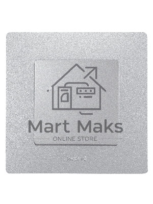 Выключатель 1-клавишный, авт.клеммы, 10AX, 250 В 672401 Legrand Etika Алюминий