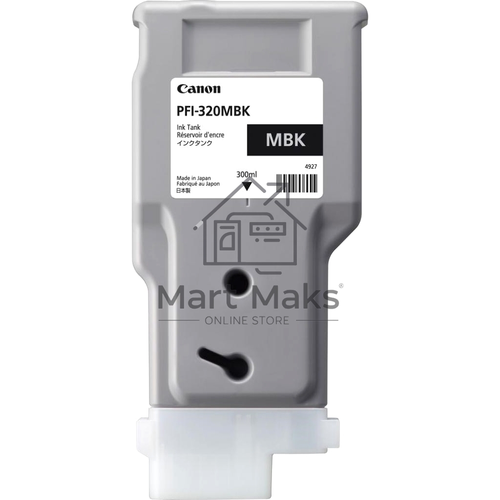 Картридж струйный Canon PFI-320 MBK 2889C001 черный матовый (300мл) для Canon Canon imagePROGRAF TM-200/205