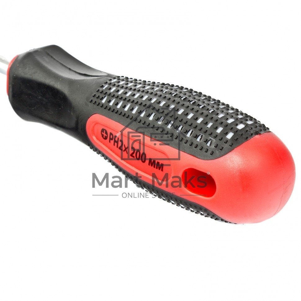 Отвертка MATRIX 11442fusion ph2х 200мм crv 3-х компонентная рукоятка anti slip