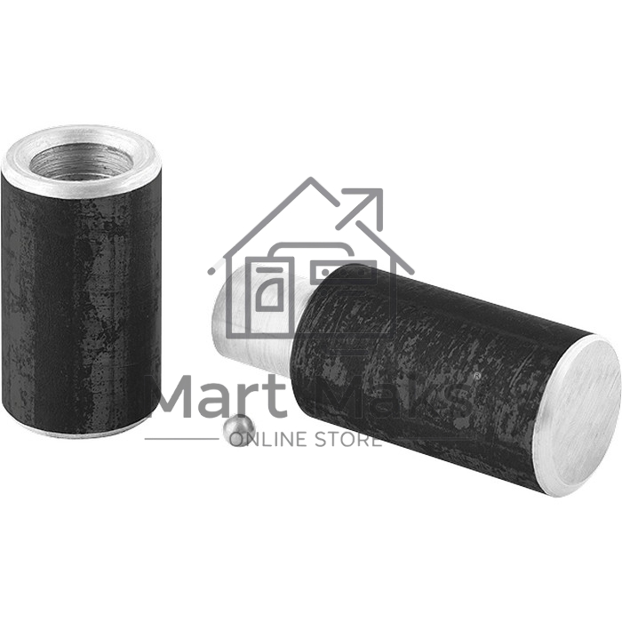 Петля гаражная с шаром d 34*140мм, 2 шт., Россия Сибртех