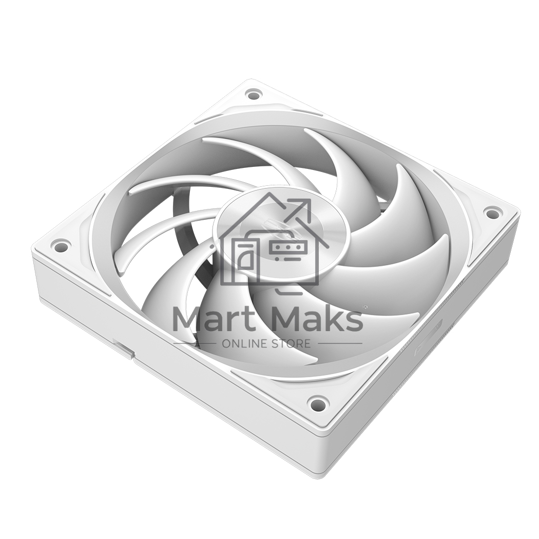Кулер для корпуса PCCooler F5R120 белый 120мм 2000rpm 30db 4-pin