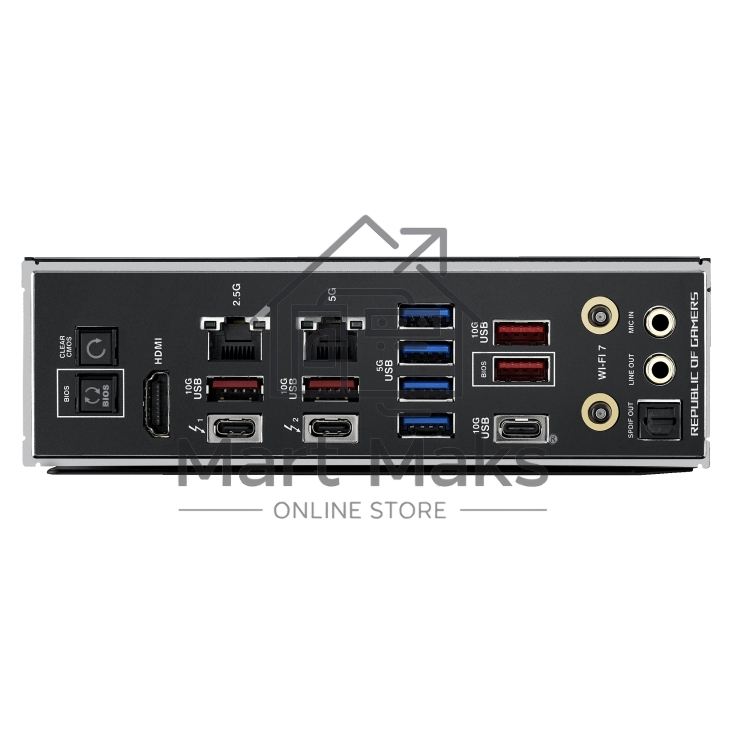Материнская плата ASUS ROG MAXIMUS Z890 HERO, LGA 1851, Intel Z890, 4xDDR5, 4xSATA, 6xM.2, 1xPCIe 5.0 x16, 1xPCIe 4.0 x4, 1xPCIe x1, 1xHDMI, 2xUSB-C (видеовыход), 4xUSB-A 3.2 Gen 1, 4xUSB-A 3.2 Gen 2, 1xUSB-C 3.2 Gen 2, 2xUSB-C Thunderbolt 4, 2x 5Gb LAN, 