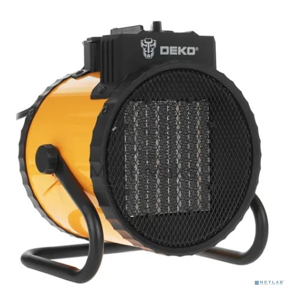Тепловая пушка электрическая Deko DKIH2200W 2200Вт оранжевый