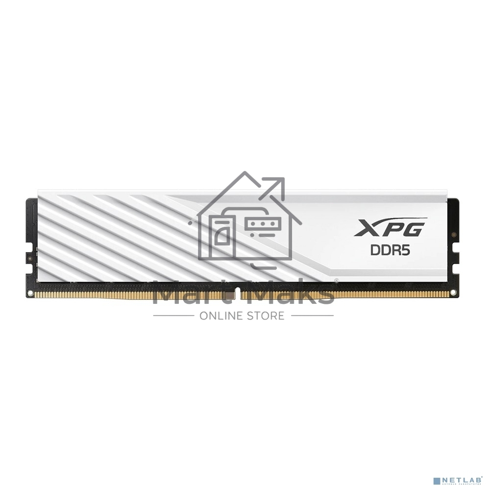 Оперативная память XPG Lancer Blade, DDR5, 32Gb (2x16 GB), 6000 MHz, CL36, радиатор, белый