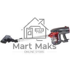 Пылесос вертикальный Centek CT-2561 красный/черный, питание от сети, 150 Вт, уборка сухая, пылесборник 0.5 л