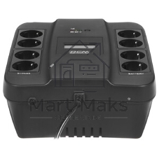 Источник бесперебойного питания Powercom Back-UPS SPIDER, Line-Interactive, LCD, AVR, 1100VA/605W, Schuko, USB, черный (1452054)