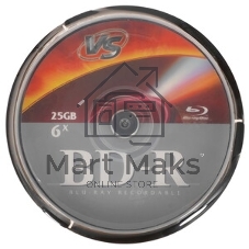 Диски VS BD-R 25 Gb 6x CB/10