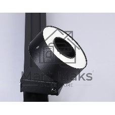 Трековый однофазный светодиодный светильник Ambrella light GL6863 BK черный LED 10W 4200K D75*80