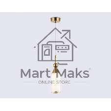 Светильник Ambrella light LH55271 BS/FR латунь/белый матовый E14 max 40W D65*1500