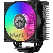Устройство охлаждения(кулер) PcCooler RT500 TC ARGB Soc-AM5/AM4/1200/1700/1851 черный 4-pin 34.9dB Al+Cu 245W Ret (RT500TC-BKAWYX-GL)