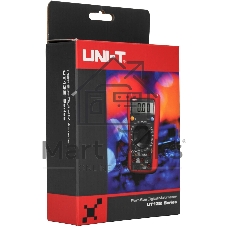 Цифровой мультиметр UNI-T UT132B Напряжение постоянного/переменного тока (600 В); постоянный ток (10А); Сопротивление (20 МОм); Тест батареи