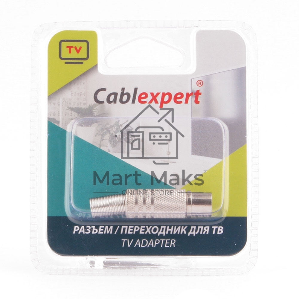 Разъем Cablexpert TVPL-01, TV (папа), блистер