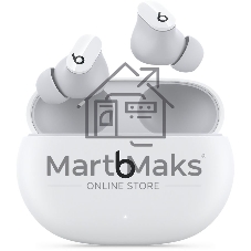 Гарнитура вкладыши Beats Studio Buds True Wireless Noise Cancelling белый беспроводные bluetooth в ушной раковине (MJ4Y3EE/A)