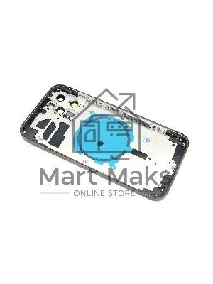 Задняя крышка (корпус) в сборе с рамкой для Apple iPhone 12 Pro Max черный