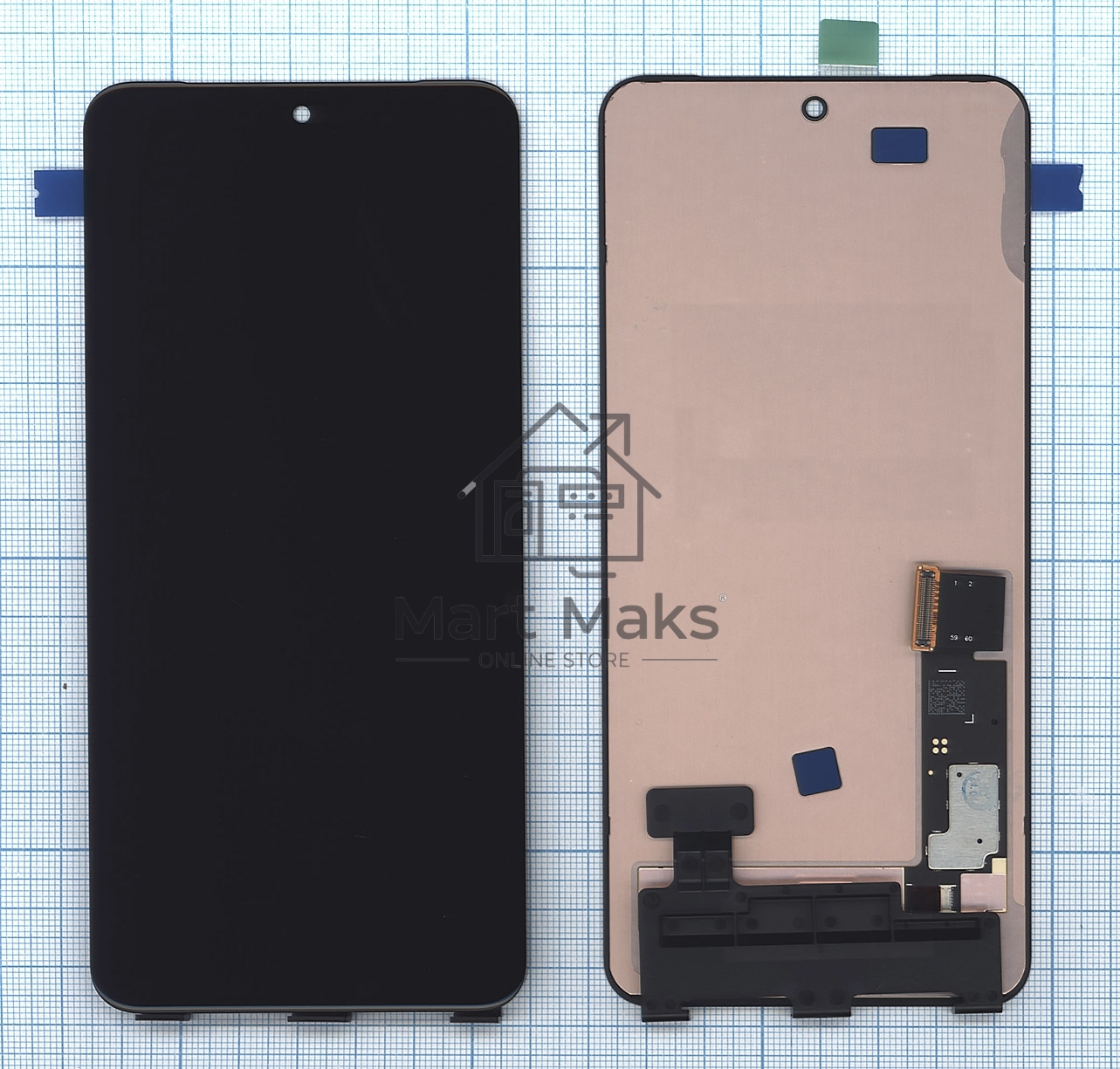 Дисплей (модуль) для Google Pixel 8 Pro в сборе с тачскрином черный orig