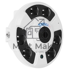 Камера видеонаблюдения IP Trassir TR-D9151IR2 1.4-1.4мм корп.:белый