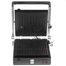 Гриль-пресс электрический BRAYER BR2002, 2000 Вт, съемные, 29x26 см, регул высот, пласт корп., поддон, 180