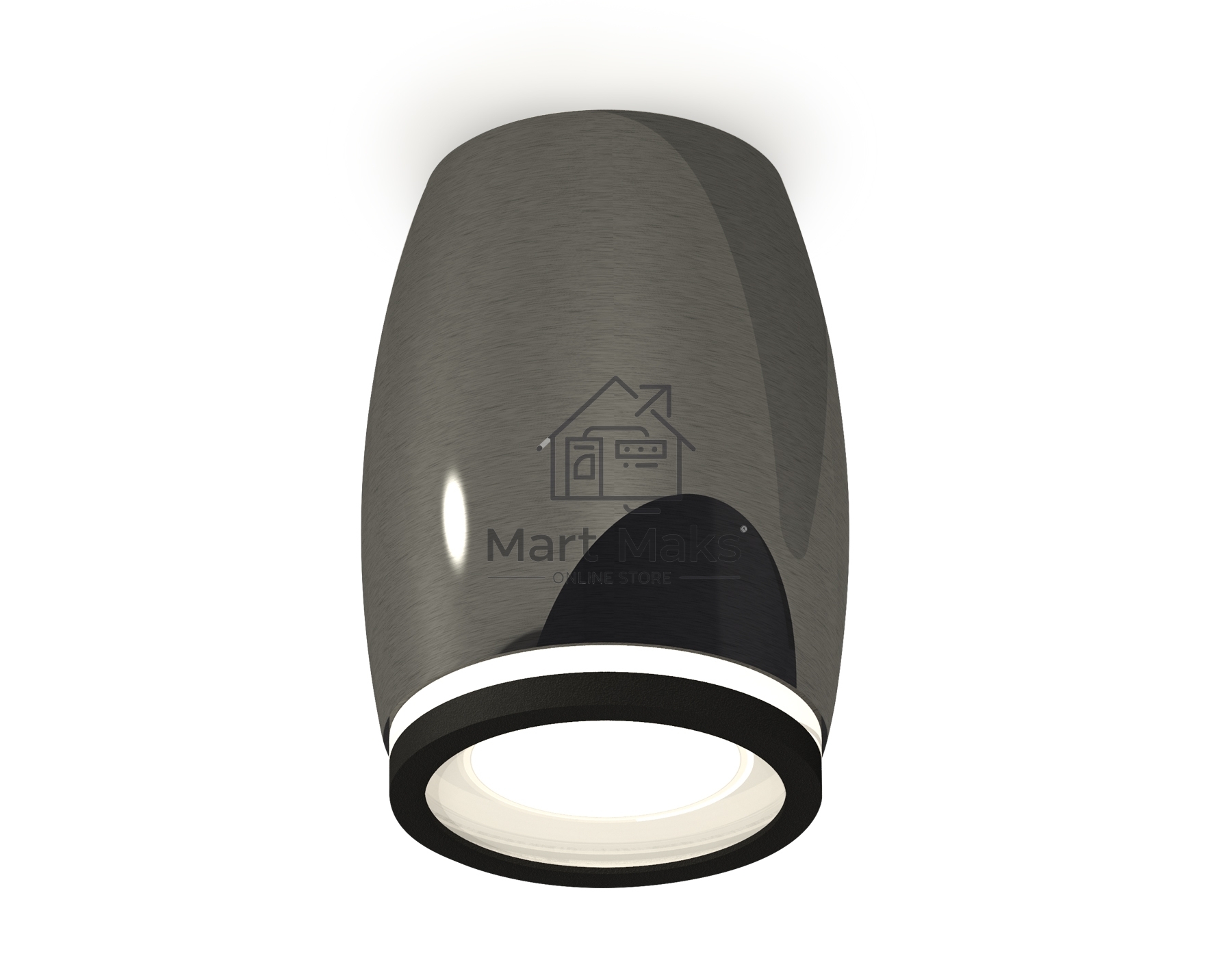 Светильник Ambrella Light XS1123020 DCH/SBK/FR черный хром/черный песок/белый матовый MR16 GU5.3 (C1123, N7121)