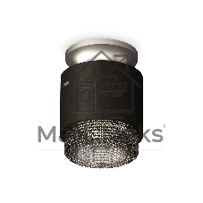 Светильник Ambrella Light XS7511102 SBK/MCH/BK черный песок/хром матовый/тонированный MR16 GU5.3 (N7928, C7511, N7192)