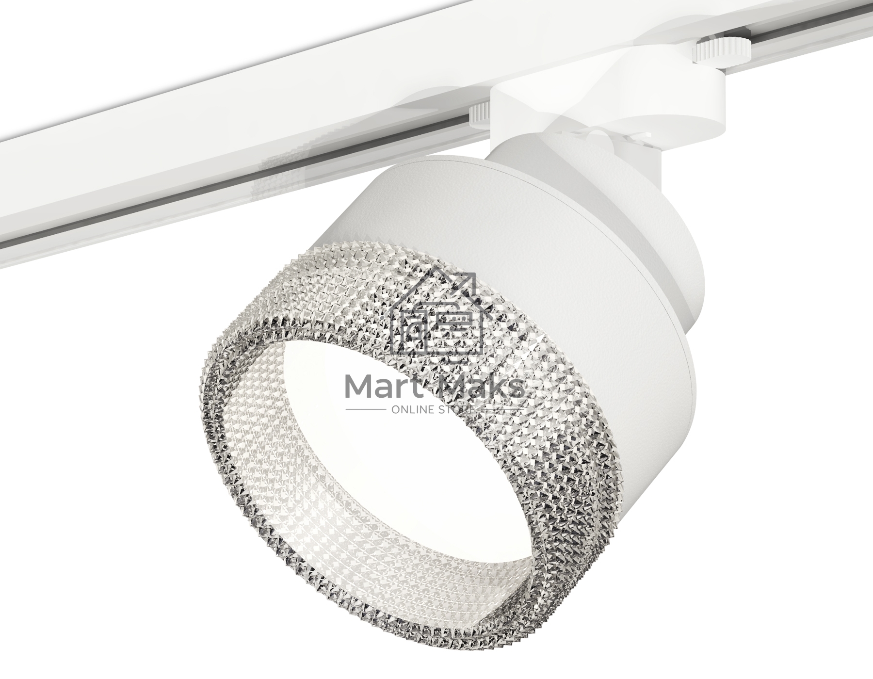 Светильник Ambrella light XT8101040 SWH/CL белый песок/прозрачный GX53 (A2524, A2105, C8101, N8480)