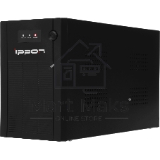 Источник бесперебойного питания Ippon Back Basic 1050S New Euro / 1050 ВА / 600 Вт / 3 x CEE 7 (евророзетка)