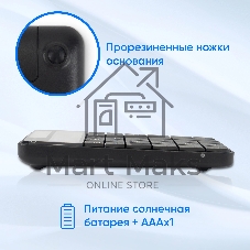 Цифровой блок Oklick K604W беспроводная, радиоканал, чёрный