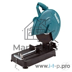 Пилы электрические дисковые, торцовочные Makita LW1401 Пила монтаж,2200Вт,3800об\м,диск-ф355х25.4мм,рез-70х233мм,16.6кг,кор