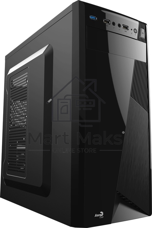 Компьютерный корпус Aerocool / Formula CS-1101 черный без БП ATX 2x120mm 1x140mm 2xUSB2.0 1xUSB3.0 audio