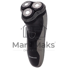 Бритва электрическая Sakura SA-5409BK 3гол триммер влаж.бритье
