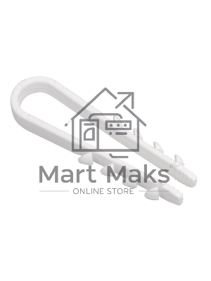 Дюбель-хомут d19-25мм для круглого кабеля нейлон белый (уп.100шт) ИЭК UHH35-19-25-100