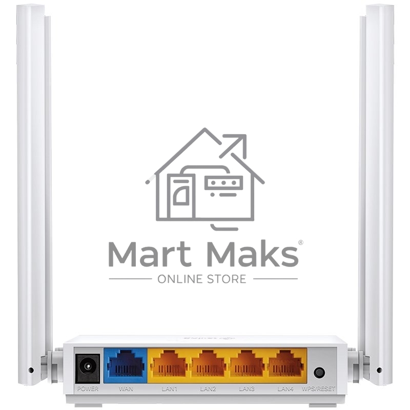 Роутер беспроводной TP-Link Archer C24 AC750 10/100BASE-TX белый