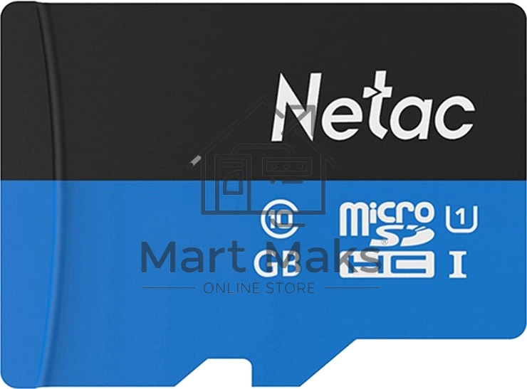 Флеш карта microSDHC 8GB Netac P500 <NT02P500STN-008G-S> (без SD адаптера) 80MB/s