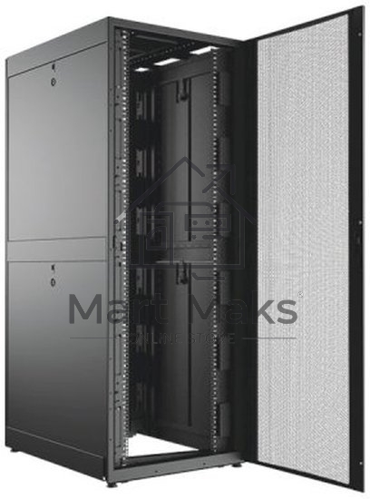 Шкаф телекоммуникационный C3 Solutions 42U 600x1200, черный, дверь перф.