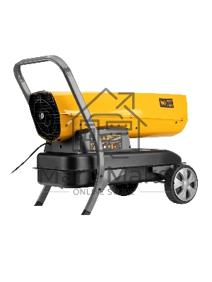 Дизельная тепловая пушка Denzel DHG-45i, 45 кВт, 1000 м3/ч, прямой нагрев, электронный термостат