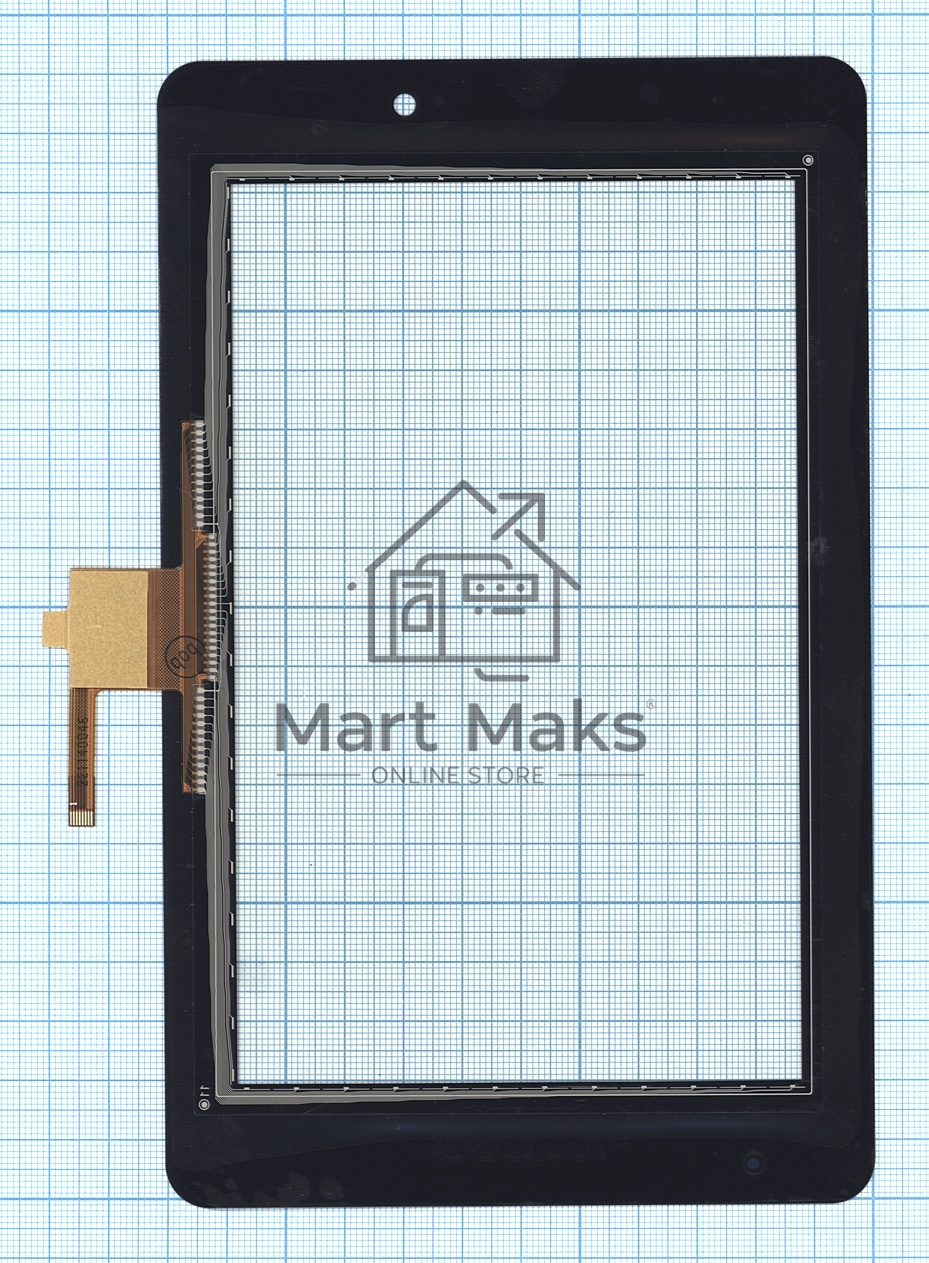 Сенсорное стекло (тачскрин) для Lenovo LePad S2007, черное