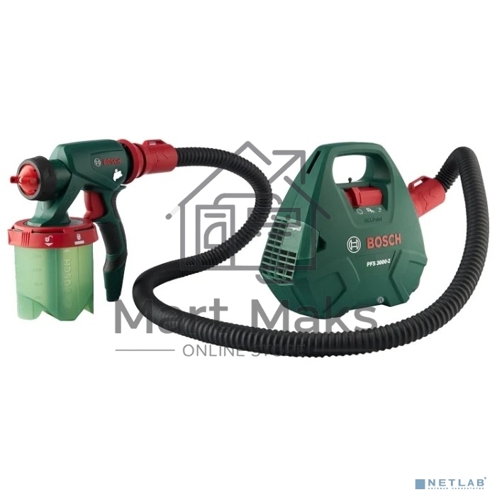 Краскопульт Bosch PFS 3000-2 650Вт бак:1000мл 300мл/мин