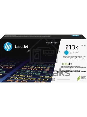 Картридж лазерный HP 213X Голубой High Yield Original LaserJet Toner Cartridge