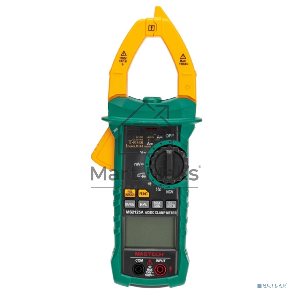 Токовые клещи MS2125A MASTECH