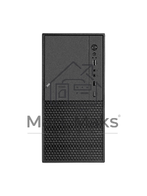 Компьютерный корпус Minitower ExeGate BAA-308M-UNS450 (mATX, БП UNS450 с вент. 12см, 2*USB, HD Audio, черный)