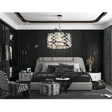 Люстра Ambrella light LH41001/12 CH/CL хром/прозрачный E14*12 max 40W D540*290