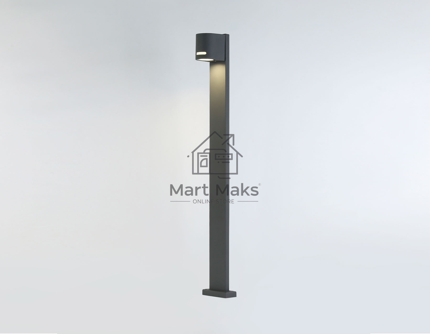 Светильник Ambrella light ST3752 GR серый IP54 GU10 max 35W 136*105*800
