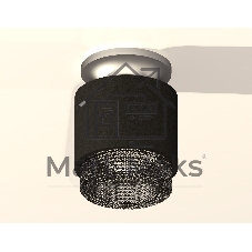 Светильник Ambrella Light XS7511102 SBK/MCH/BK черный песок/хром матовый/тонированный MR16 GU5.3 (N7928, C7511, N7192)