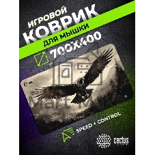 Коврик для мыши Cactus Flying hawk 700x400x4мм (CS-MP-COR02XLL)